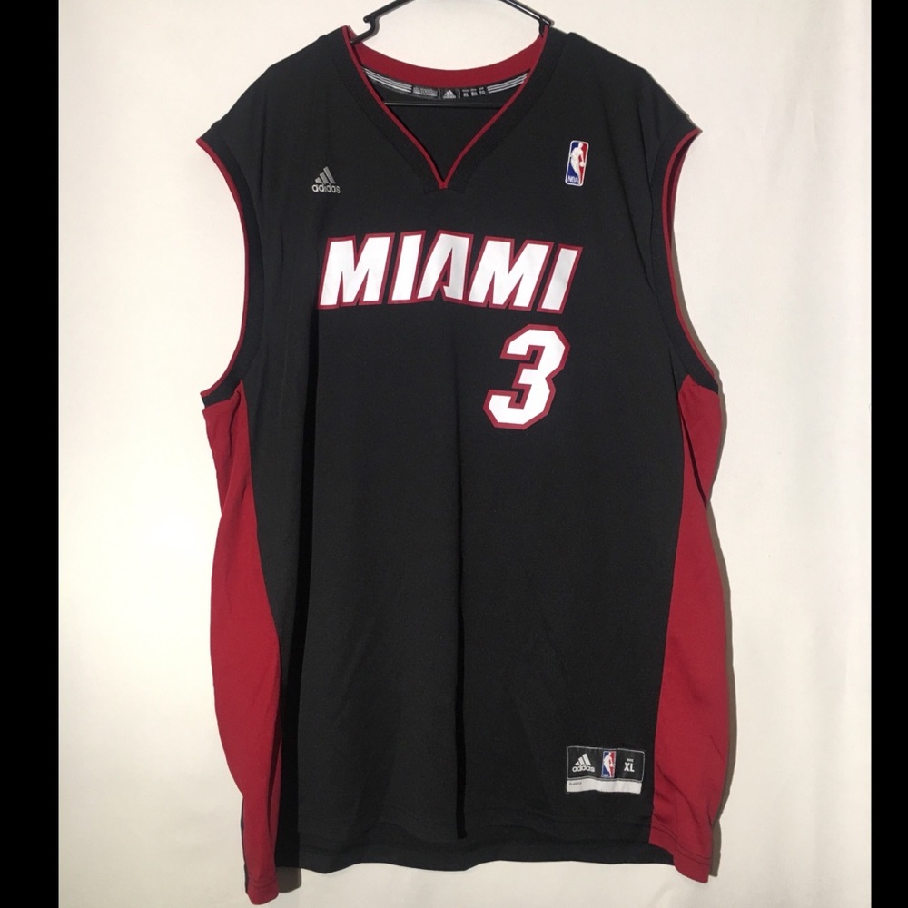 Miami Heat Dwyane Wade Adidas Jersey XL